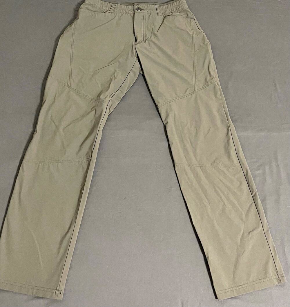 Kuhl Deceptr Mens Hiking Pants 34x32 Gray Stretch Outdoor Tuff Lite